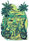Daytona Beach Bunnies Cropped Hoodie