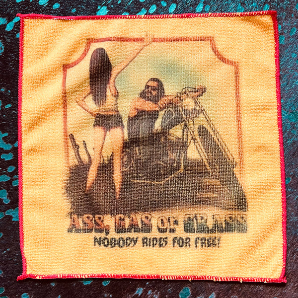 Ass, Gas or Grass Shop Rag