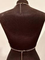 Fringe Leather Halter | Tank Flames