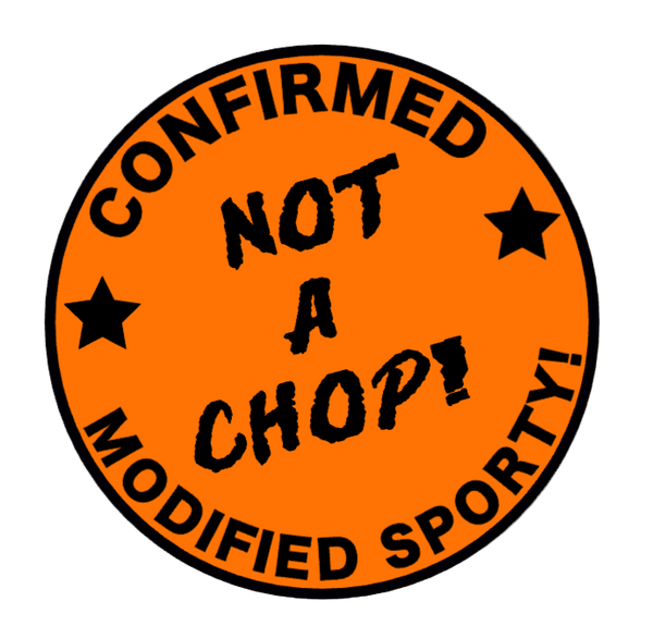 Not a Chop! Sticker