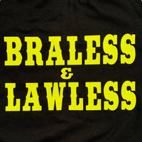 Braless and Lawless Halter Top