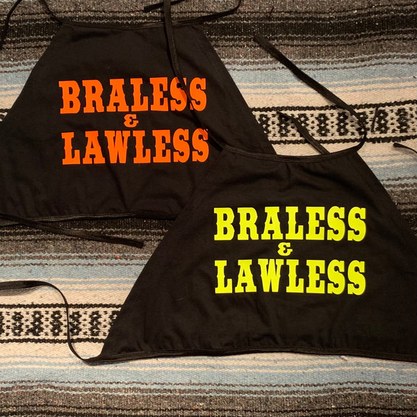 Braless and Lawless Halter Top