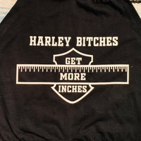 Harley Bitches Get More Inches Halter Top