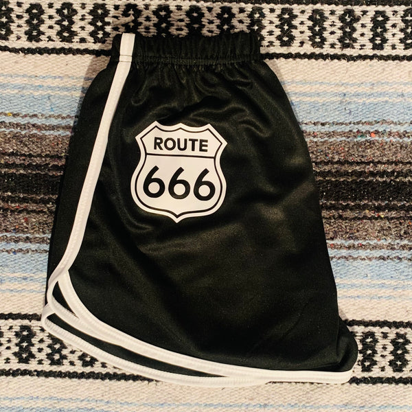 Route 666 Highway to Hell Shorts