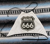 Road to Hell Hwy 666 Halter Top