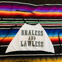 Braless and Lawless Halter Top