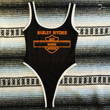 Harley Bitches Get More Inches Bodysuit